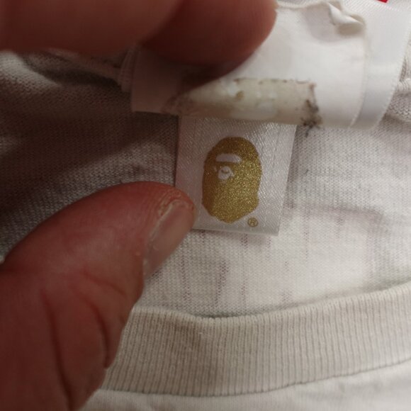 Bape Shirt Mens XL White Marvel Milo Mighty Thor Tee A Bathing Ape Tee Comics - Picture 15 of 16